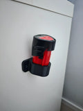 Milwaukee M12 battery wall mount holder