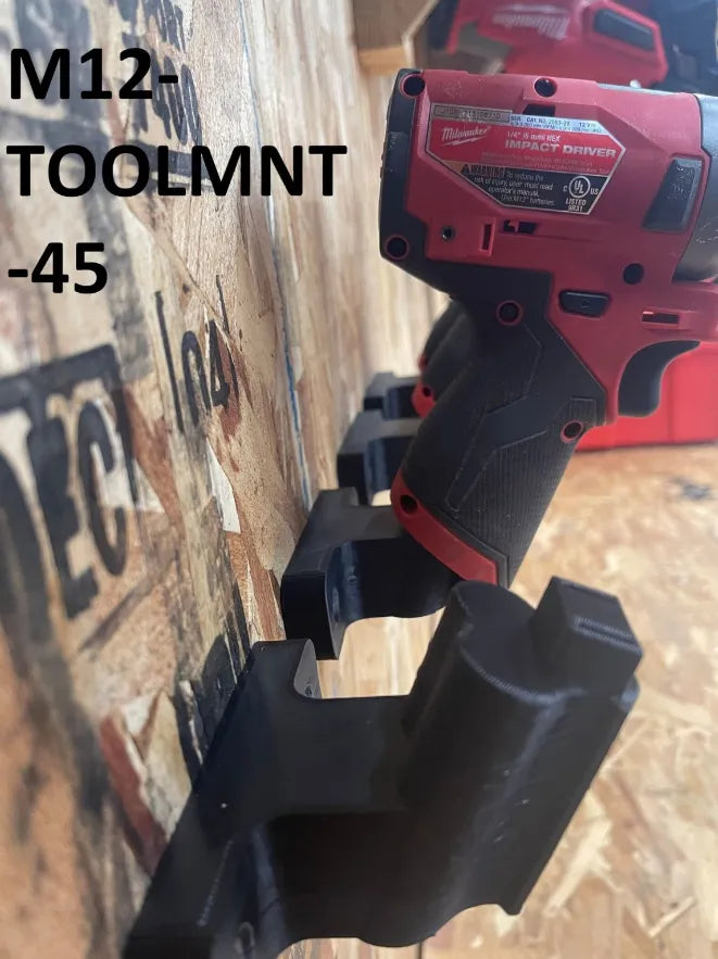 Milwaukee m12 holder wall mount